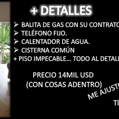 Casa en 14mil USD (ME AJUSTO). UN SUEÑO. SOLO LLEGAR Y VIVIR. EN 254 %37 Y 51. SALA, COCINA, 2 CUARTOS, BAÑO Y + + + - Img 125047666