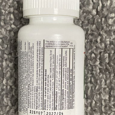 Medicamento para la migraña tipo exedrin - 2/2