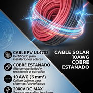 Cable Solar 10AWG - Img 58036979