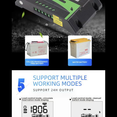 Controlador de carga solar pwm 12/24v 20 amp con domicilio incluido en municipios céntricos de la habana - Img 121286700