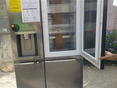 Refrigerador LG side by side INSTAVIEW TOC TOC con dispensador de agua y hielo nuevo en caja, - Img 64383365