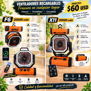 Ventiladores recargables F6 - Img 56719901