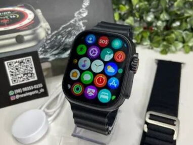 ✨⌚SMART WATCH  Reloj inteligente 🧠 T 10 ultra ✨ alta gama👌 súper calidad   son de este año color crema - Img 66018327