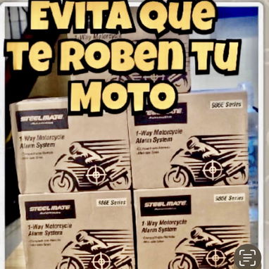 ALARMAS STEELMATE de 1 vía para motos de combustión, Probadas delante del cliente ! - 2/3