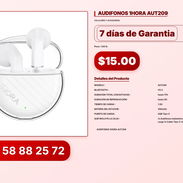 AUDIFONOS 1HORA AUT209 - Img 57027488