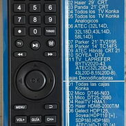 Vendo Controles Remotos (Mandos) para TV Atec,universales de Cajitas,Sony TV y equipo de Música,TV Sharp,etc. - Img 45136554