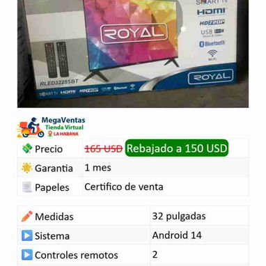 TELEVISORES/ SMART TV MILEXUS/ SMART TV ROYAL - Img 118718614