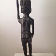 Estatua africana de madera (80 cm) - Img 56461421