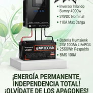 Sumry 4000w+ batería Humsienk 24v 100a - Img 56969468