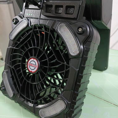 VENTILADORES CON PANEL SOLAR - 2/5