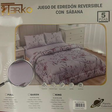 “Edredón Reversible TERKO – 5 Piezas” - Img 118821991
