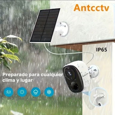 Cámara exterior e interior Solar 3Mpx - Img 123414989