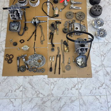 Piezas de motos Ava flamingo, tank y halco - Img 124280237