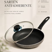 Sartén Antiadherente con Tapa (cv) - Img 56492681