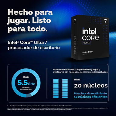 Intel Core Ultra 7 265K  + Placa Base ASUS Z890 AYW Gaming WiFi W - 3/9
