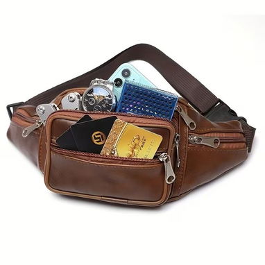 👜 Riñonera de Vinyl Multifuncional – Compacta y Resistente 👜 - Img 124954070