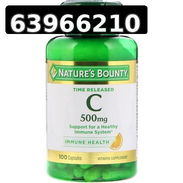 Vitamina C 500mg 🍊🌿 - Img 56190674
