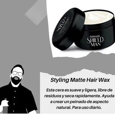 Cera para el cabello de los hombres de la marca Turca FARMASI - Img 118621154