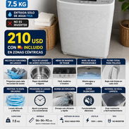 LAVADORAS AUTOMÁTICAS MILEXUS DE 7.5 KG NUEVAS EN CAJA CON DOMICILIO INCLUIDO!! - Img 56381103