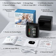 🩺 Monitor de Presión Arterial Digital para Muñeca – ¡Cuida tu salud con precisión y facilidad! - Img 58307873