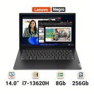 Laptop Lenovo V14 G4 IRU Intel Core i7-13620H 8GB RAM 256GB SSD 14 FHD Windows 11 Home Negro - Img 56603901