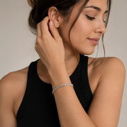 * Pulsera de Cadena Plateada – 5mm 8” (Plata) - Img 56905143