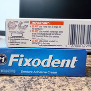 Fixodent pegamento para prótesis 🧏 - Img 53296875