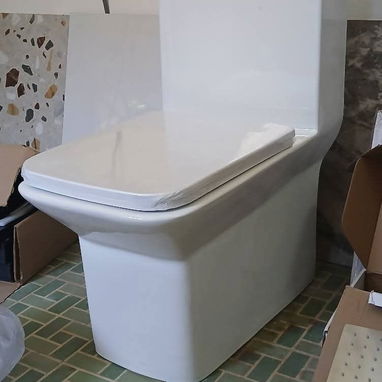 Sanitarios modernos nuevos en caja - 6/8