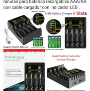 Cargador para pilas recargables AA/AAA - Img 49380700