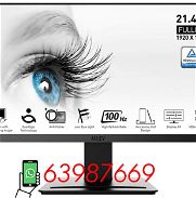 Monitor marca MSI modelo MP223 plano de 22" Full HD, 100Hz NUEVO en caja, Serie PRO - Img 45967828