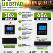 CONTROLADOR SOLAR MPPT DE 30 Y 60 AMPERES - Img 56965761