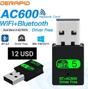 Dos en Uno: Adaptador USB Wifi Dual Band y Bluetooth 4 - Img 43702101