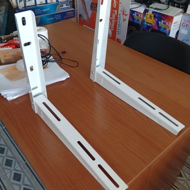 🔥‼️🙌Soporte para Split ‼️❄️ SOPORTE DE PARED PARA COMPRESOR DE SPLIT S.P.C/ pie amigo para split - 5/10