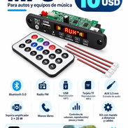Placa de audio bluetooth/USB/SD - Img 56500904