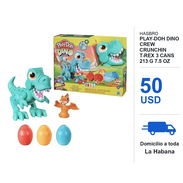 Hasbro Play-Doh Dino Crew Crunchin T-Rex 3 Cans 213 g 7.5 oz - Img 58447692