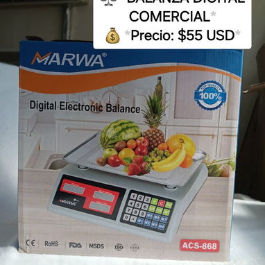 58296067  ⚖️ *BALANZA DIGITAL COMERCIAL* 💰 *Precio: $55 USD* - Img 120471081