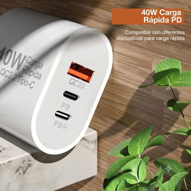 ⚡🔥 ¡EQUÍPATE HOY MISMO! ⚡ Carga y protección para tu móvil🛡️ - 3/4