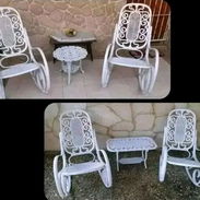 Juego de de 2 sillones y mesa de centro. Entrega a domicilio sin costo adicional en toda la Habana. - Img 55368496