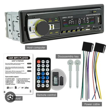 REPRODUCTORA MP3,BLUETOOTH, USB SALIDA 60 WATT X 4 CANALES - 2/2