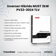 MUST Inversor Solar Híbrido 3KW - Img main-image-54608936