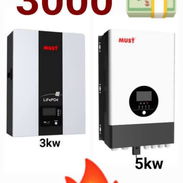 *Kit Inversor MUST de 3000w con Batería MUST 5000wh* Inversor: - Modelo PV33-3024 TLV - Capacidad nominal 3000W - 3000 - Img 57416311
