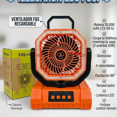 Ventiladores recargables 🔋🔃 - 4/4