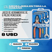 🛠️ JUEGO DE HERRAMIENTAS DE 6 PIEZAS PENGCHENG 💰 PRECIO: 8 USD - Img 57213309
