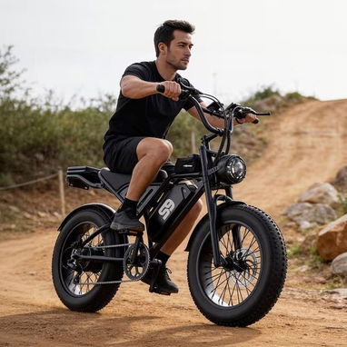 ☎️53544655 🛵 Entrega Gratis ⭐ 🚲 Bicicleta Eléctrica para Adultos – Motor de 749W y Batería 48V 15.6Ah⭐ - 4/9