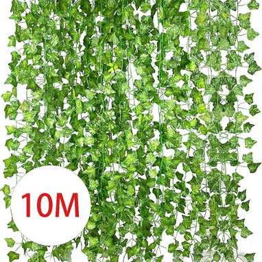 Guirnalda de Hojas de Hiedra Artificial – 10 metros. Interesados al 53998989 o 54981957 - Img 121126022