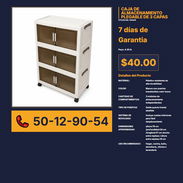 CAJA DE ALMACENAMIENTO PLEGABLE DE 3 CAPAS VPT# -0219 - Img 56244191