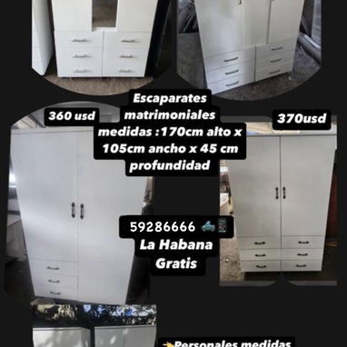 Para amueblar y decorar su hogar ofrecemos varios mobiliarios todos nuevos y garantizado 6 meses y transporte habana - Img 121713710