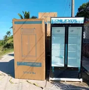 Nevera exibidora vertical milexus de 20 pies nueva mensajeria gratis y garantia - Img 50157630