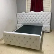Cama Tapizada, Mesitas de Noche, Garantía y Envío Gratis - Img 55284924