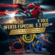 AMARRA TUS BULTICOS Y ASEGURA TUS CARGUITAS .....soguitas elasticas reforzadas para tus paketes x solo 3 usd 🇺🇸 - Img 55386438